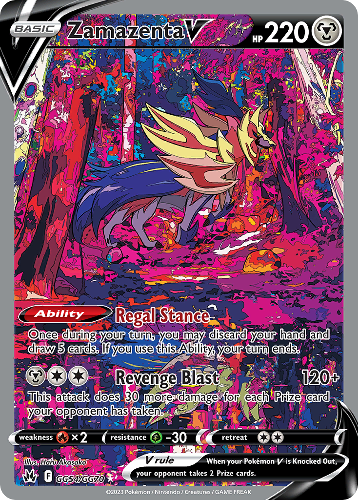 Zamazenta V GG54/GG70 Crown Zenith Galarian Gallery