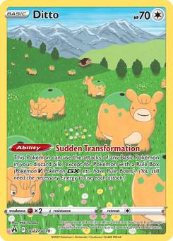 Ditto GG22/GG70 Crown Zenith Galarian Gallery