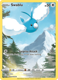 Swablu GG27/GG70 Crown Zenith Galarian Gallery
