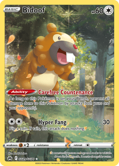 Bidoof GG29/GG70 Crown Zenith Galarian Gallery