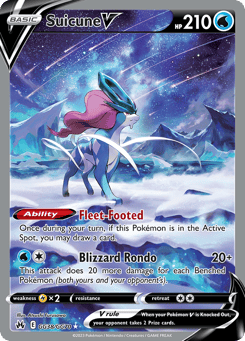 Suicune V GG38/GG70 Crown Zenith Galarian Gallery