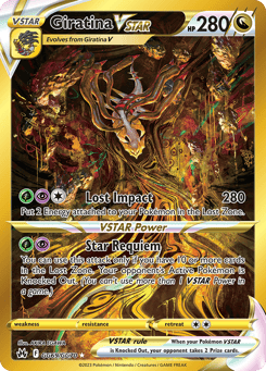 Giratina VSTAR GG69/GG70 Crown Zenith Galarian Gallery