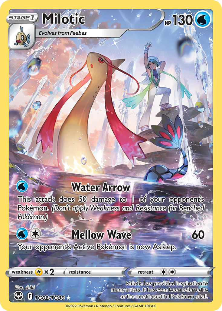Milotic TG02/TG30 Silver Tempest Trainer Gallery