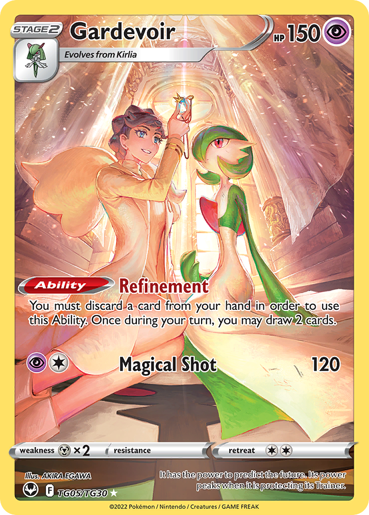 Gardevoir TG05/TG30 Silver Tempest Trainer Gallery