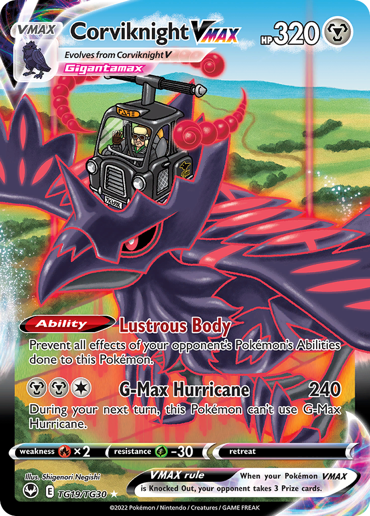 Corviknight VMAX TG19/TG30 Silver Tempest Trainer Gallery