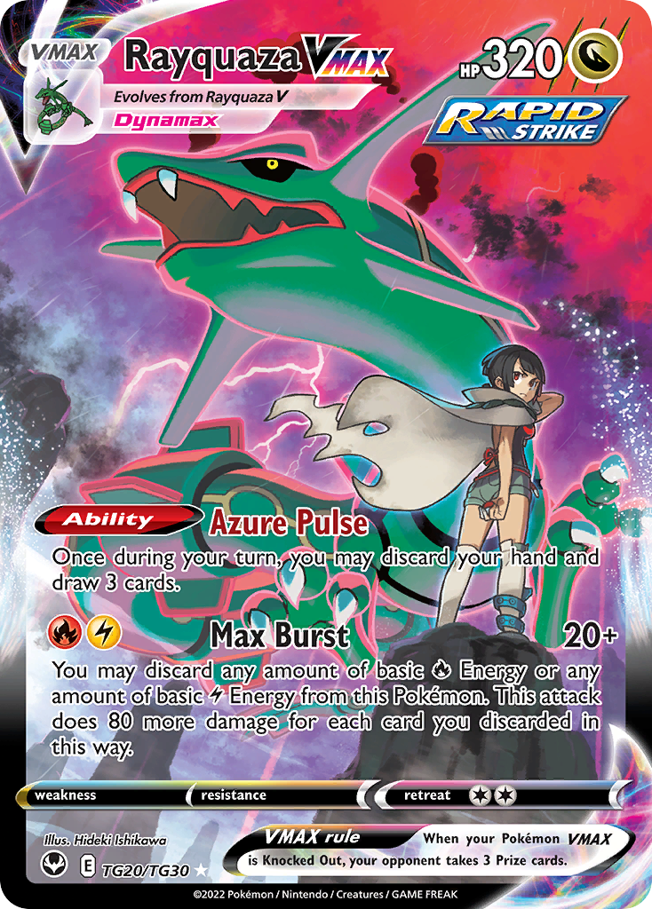 Rayquaza VMAX TG20/TG30 Silver Tempest Trainer Gallery
