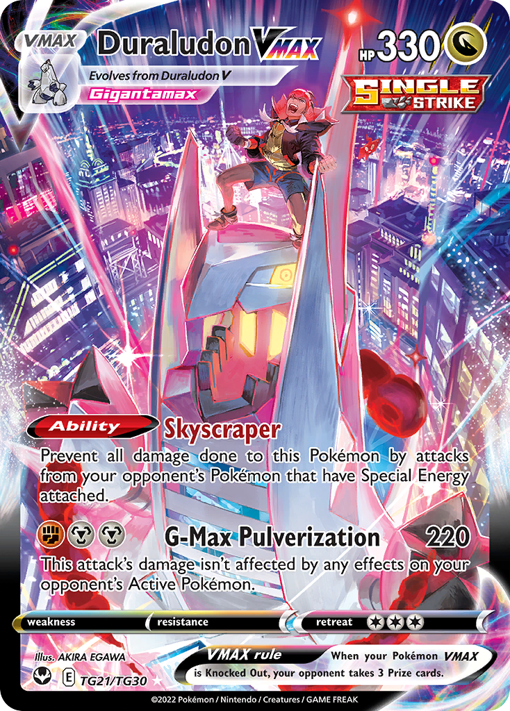 Duraludon VMAX TG21/TG30 Silver Tempest Trainer Gallery