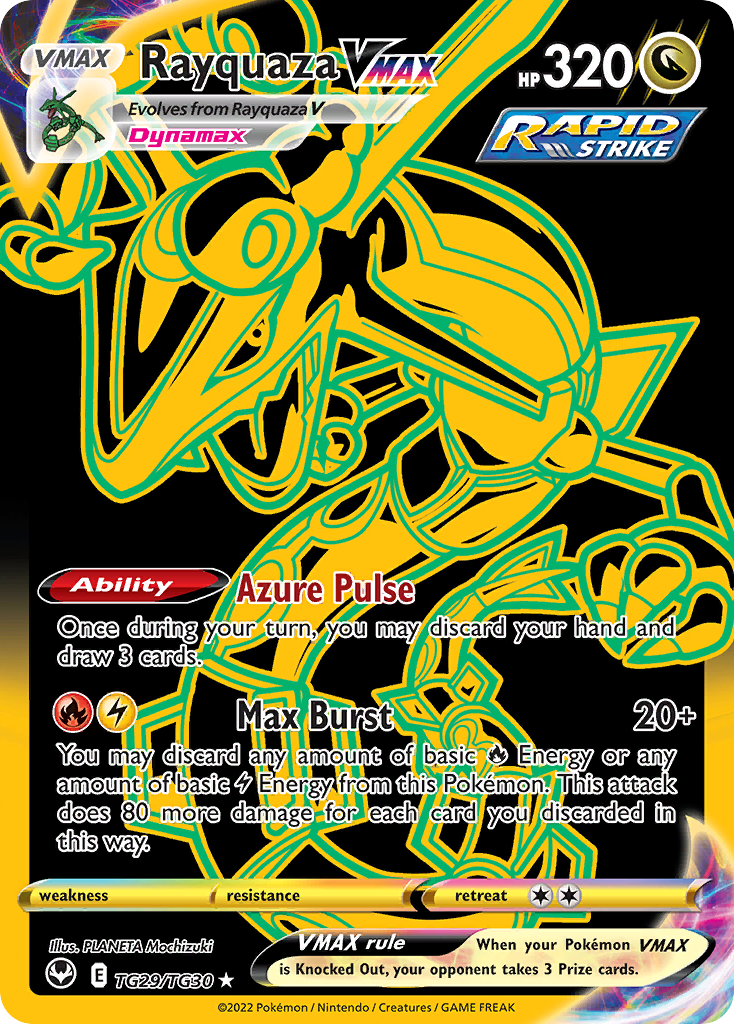 Rayquaza VMAX TG29/TG30 Silver Tempest Trainer Gallery