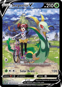 Serperior V TG13/TG30 Silver Tempest Trainer Gallery
