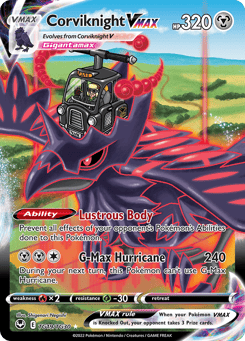 Corviknight VMAX TG19/TG30 Silver Tempest Trainer Gallery