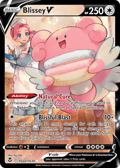 Blissey V TG22/TG30 Silver Tempest Trainer Gallery