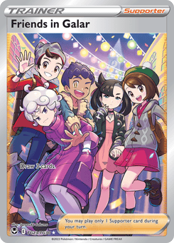 Friends in Galar TG23/TG30 Silver Tempest Trainer Gallery