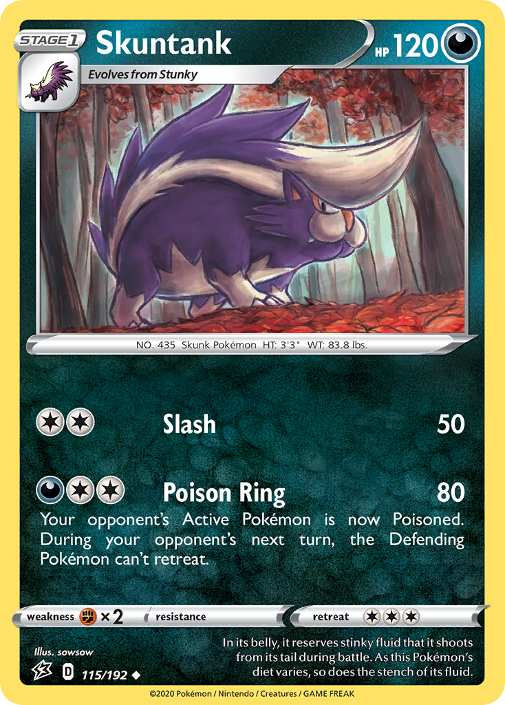Skuntank 115/192 Rebel Clash