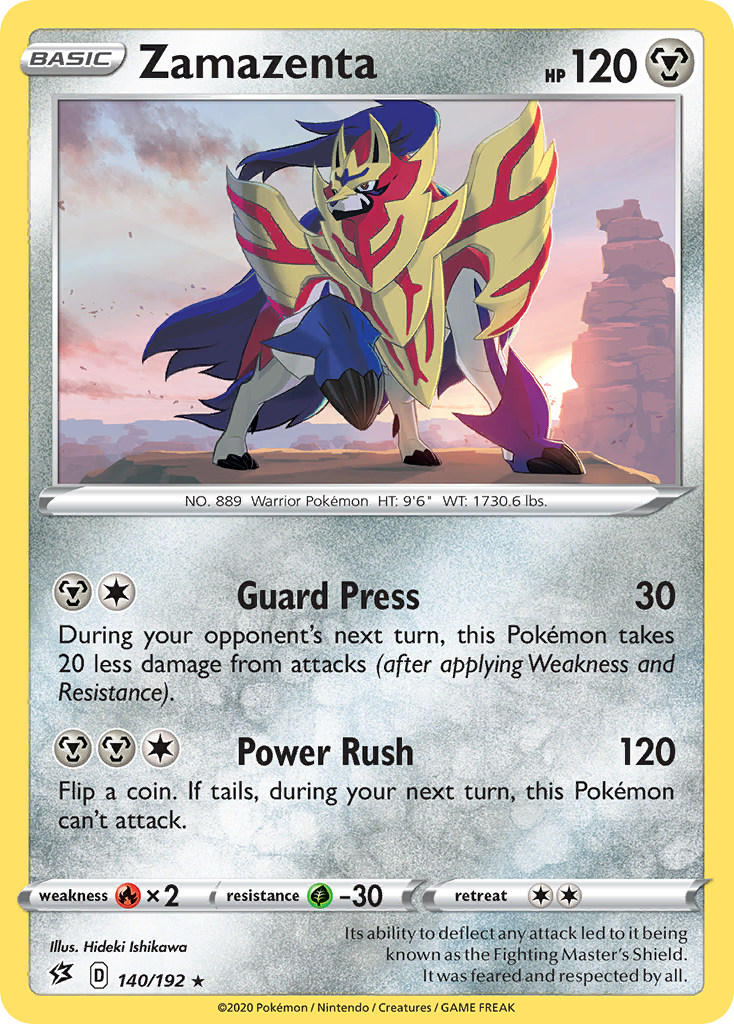 Zamazenta 140/192 Rebel Clash