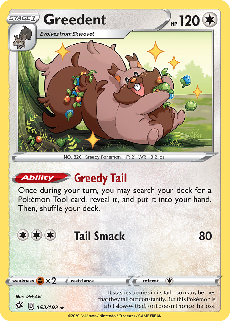 Greedent 152/192 Rebel Clash