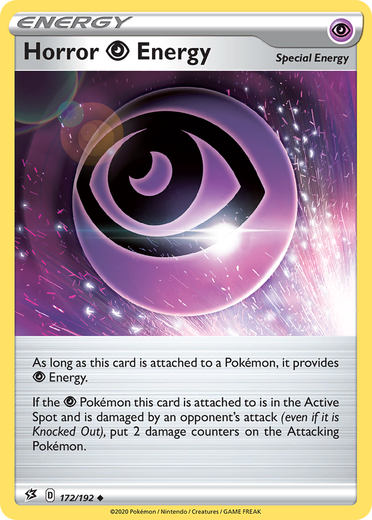 Horror Psychic Energy 172/192 Rebel Clash