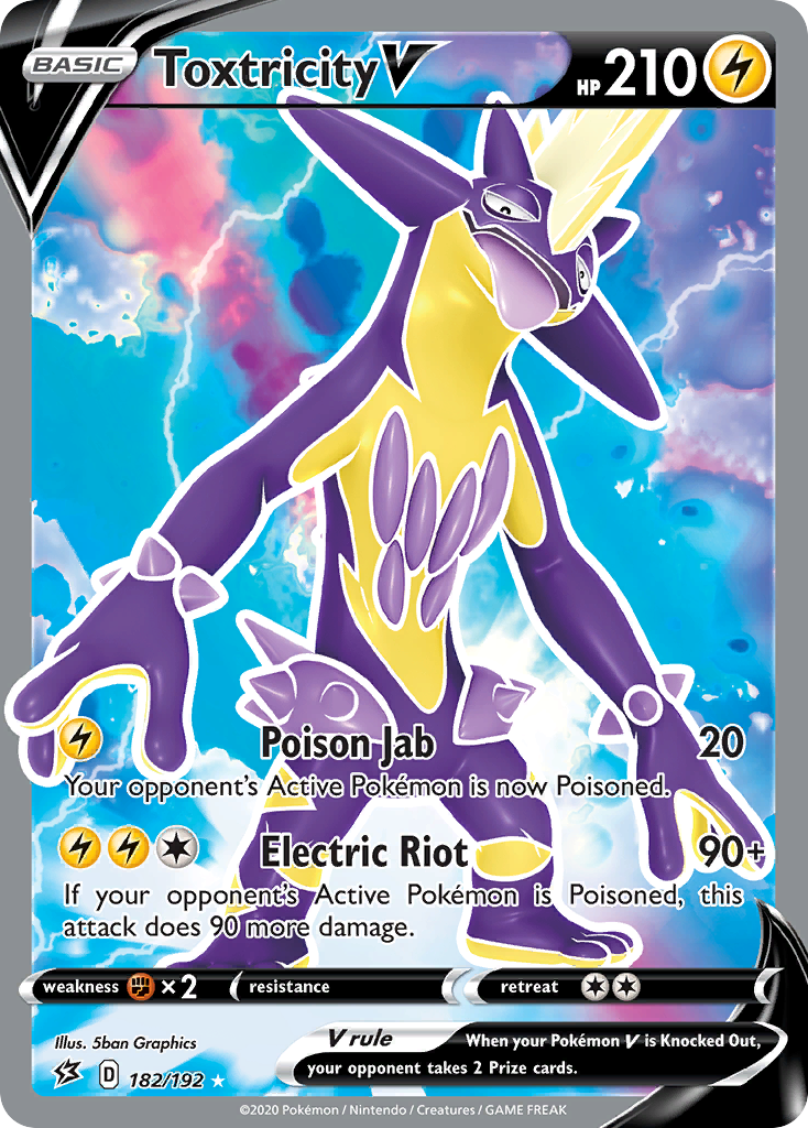 Toxtricity V 182/192 Rebel Clash