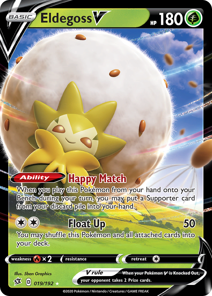 Eldegoss V 019/192 Rebel Clash