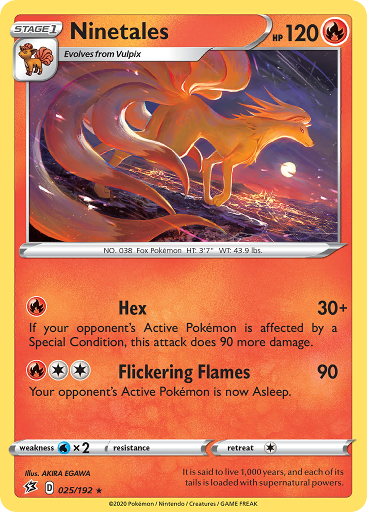 Ninetales 025/192 Rebel Clash