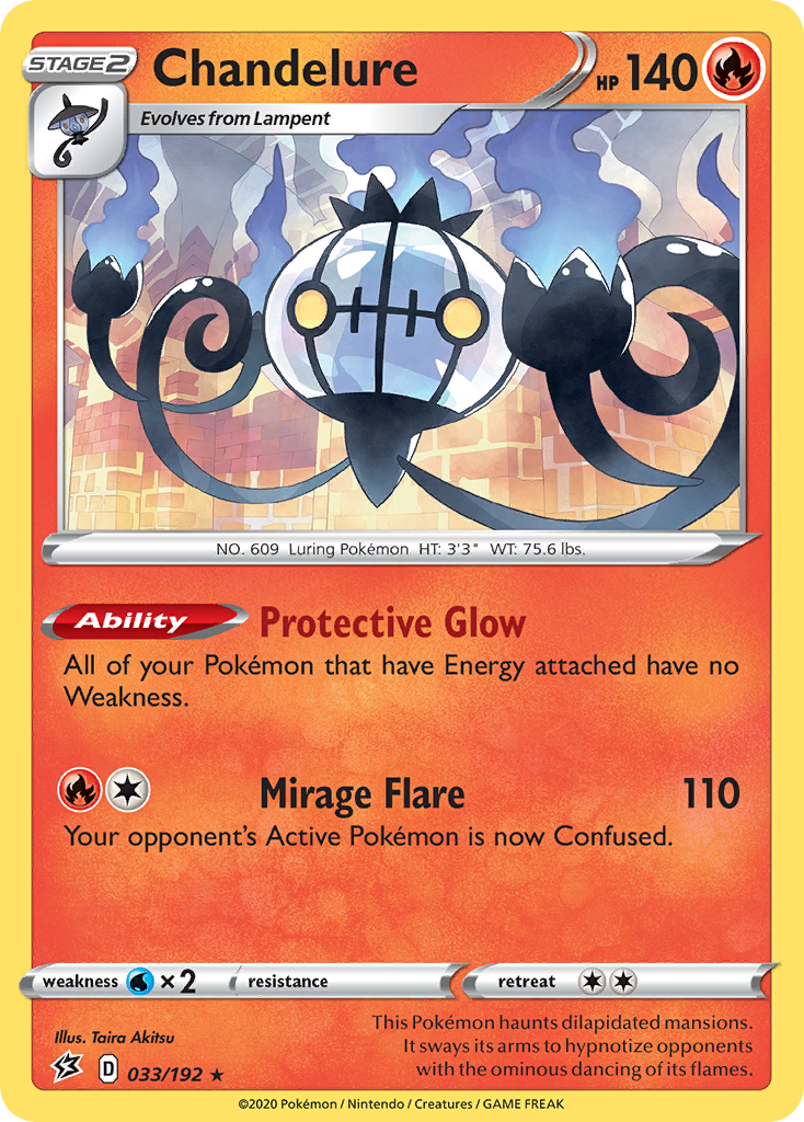 Chandelure 033/192 Rebel Clash
