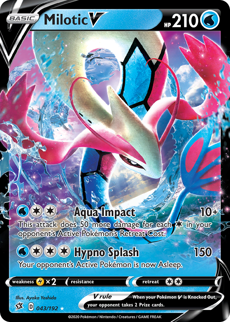 Milotic V 043/192 Rebel Clash