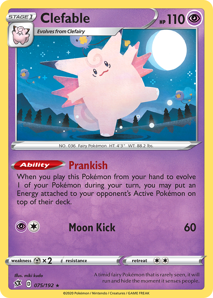 Clefable 075/192 Rebel Clash