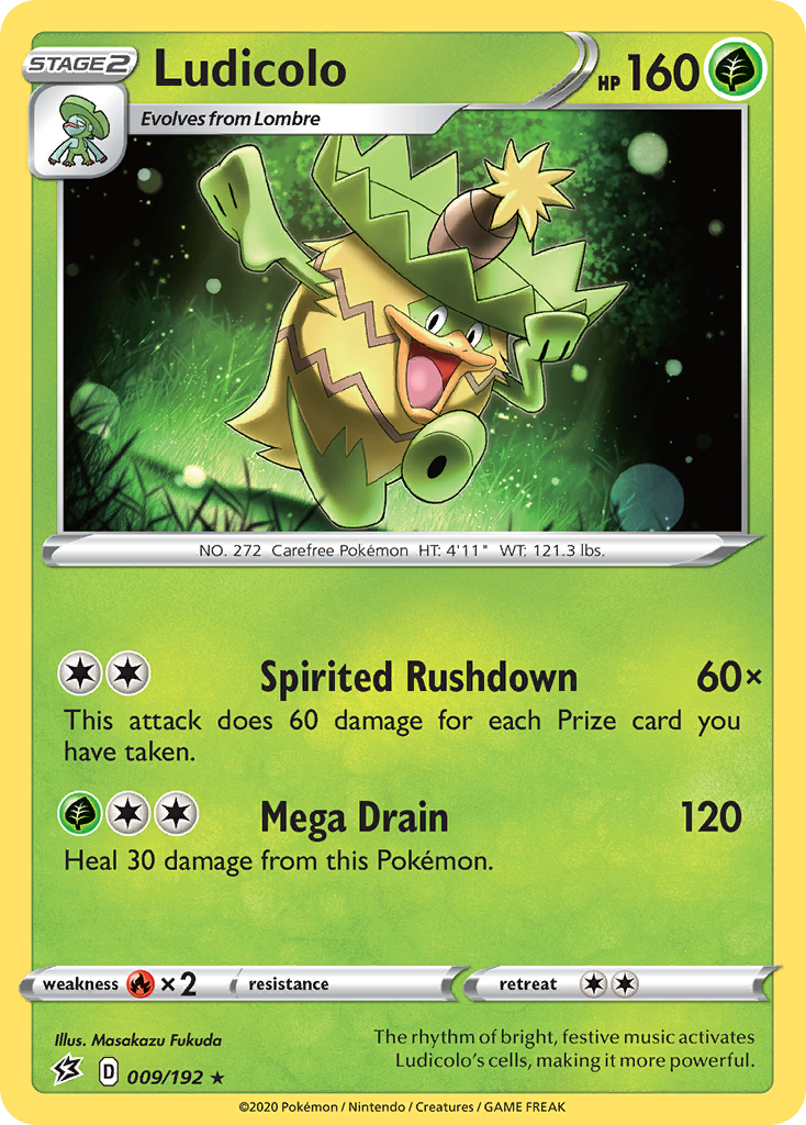 Ludicolo 009/192 Rebel Clash