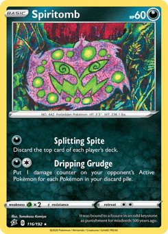Spiritomb 116/192 Rebel Clash