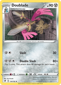 Doublade 134/192 Rebel Clash