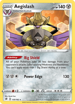Aegislash 135/192 Rebel Clash