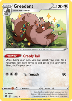 Greedent 152/192 Rebel Clash