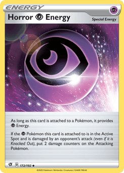 Horror Psychic Energy 172/192 Rebel Clash