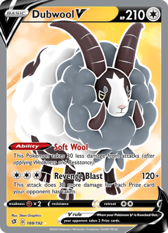 Dubwool V 188/192 Rebel Clash