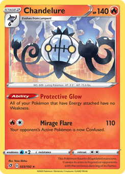 Chandelure 033/192 Rebel Clash