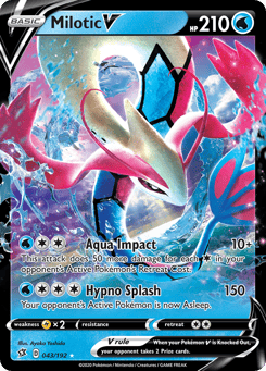 Milotic V 043/192 Rebel Clash