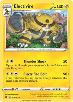 Electivire 059/192 Rebel Clash