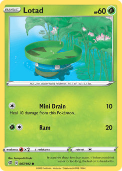 Lotad 007/192 Rebel Clash