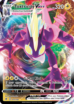 Toxtricity VMAX 071/192 Rebel Clash