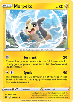 Morpeko 073/192 Rebel Clash