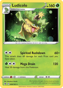 Ludicolo 009/192 Rebel Clash