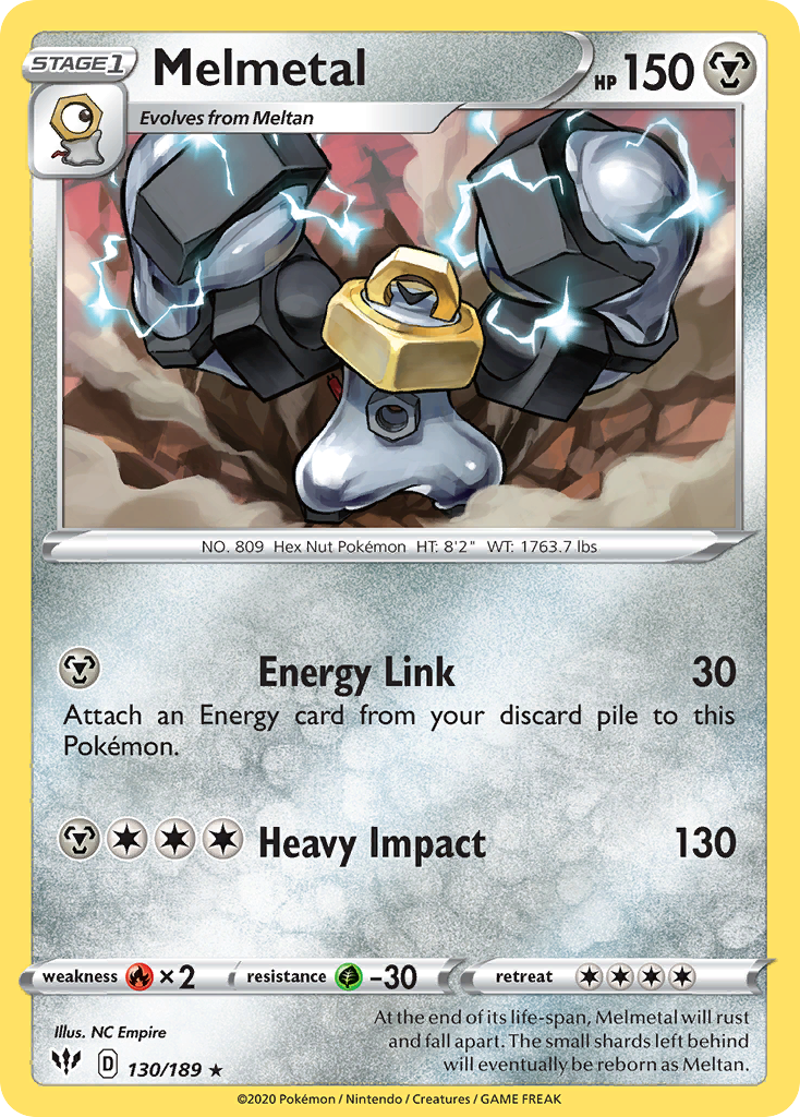 Melmetal 130/189 Darkness Ablaze
