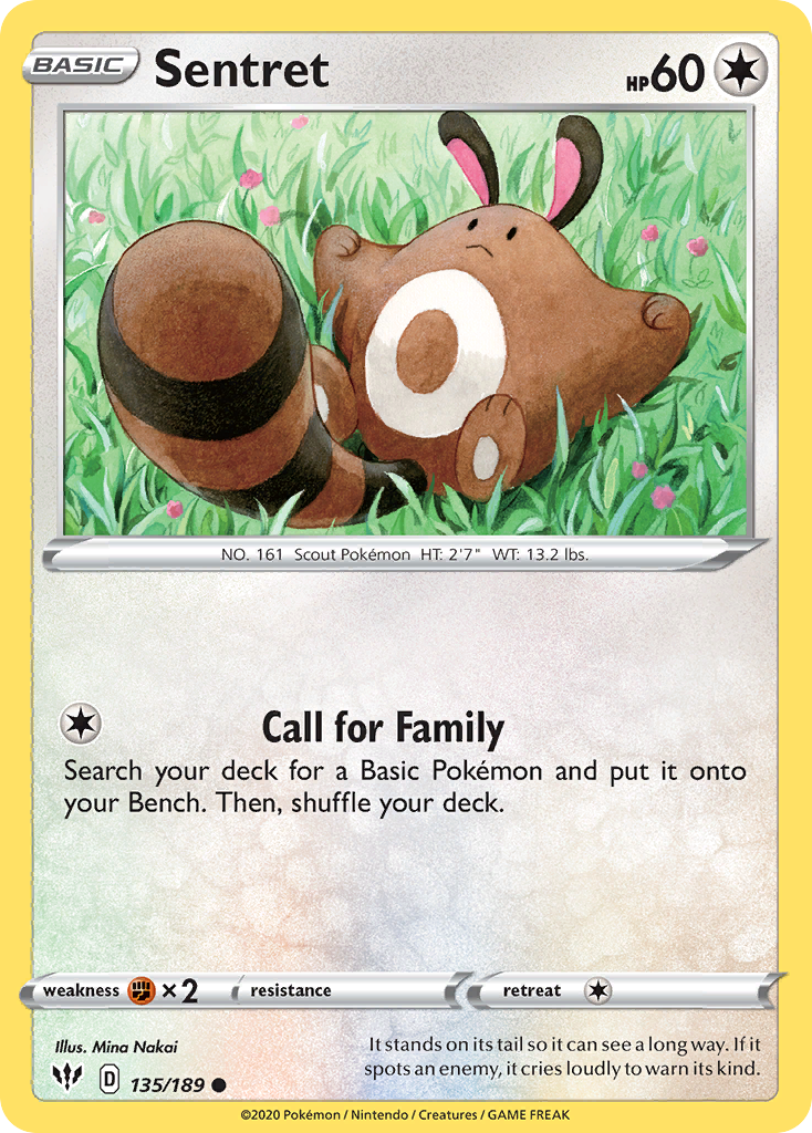 Sentret 135/189 Darkness Ablaze