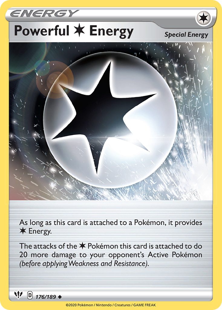 Powerful Colorless Energy 176/189 Darkness Ablaze