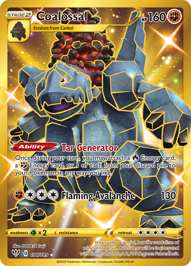 Coalossal 198/189 Darkness Ablaze