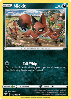 Nickit 112/189 Darkness Ablaze