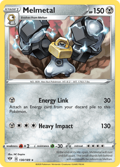 Melmetal 130/189 Darkness Ablaze