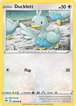 Ducklett 148/189 Darkness Ablaze