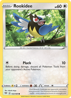 Rookidee 154/189 Darkness Ablaze