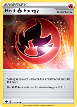 Heat Fire Energy 174/189 Darkness Ablaze