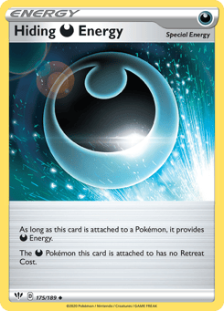 Hiding Darkness Energy 175/189 Darkness Ablaze